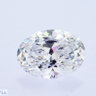 2.4ct Laboratuvarda yetiştirilen CVD Beyaz Elmas Oval Şekil VS IGI Sertifikasıyla Açıklık