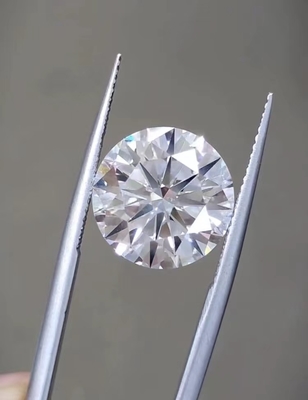 IGI Sertifikalı Sentetik Yuvarlak Elmas DEFG Mücevher Dekorasyonu CVD Beyaz Elmaslar