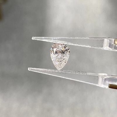2.3ct G VVS IGI Sertifikalı Pear Brilliant Cut Laboratuvarı Büyümüş CVD Beyaz Elmas