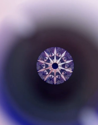 10 Kalp Oklar Yuvarlak Şekil Laboratuvarda yetiştirilen Elmaslar Sertifikalı Sentetik Elmaslar