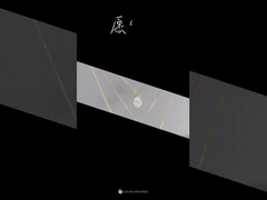 Fancy Shape Lab Büyümüş Elmas Kolye Elmas Kolye Moda Elmas Mücevher