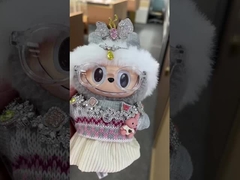 Labubu Mücevher Parlayan Pırlanta Mücevher Lab Grown Pırlanta Yüzük Kolye Zarif Mücevher